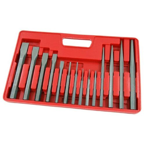 14 Pc Punch And Chisel Set