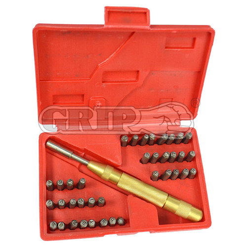 38 Pc Number And Letter Stamping Set
