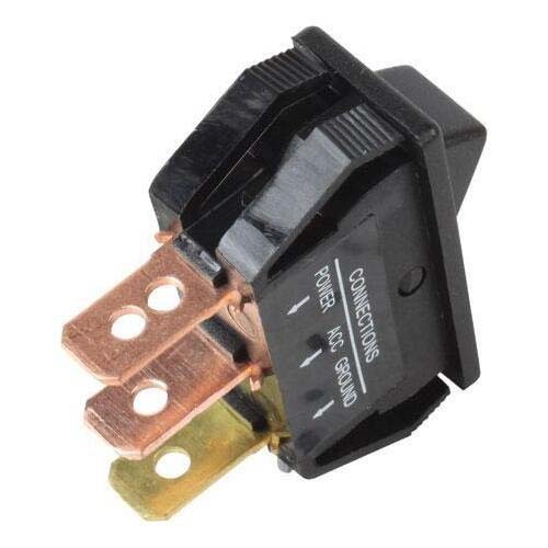 Narva Rocker Switch Off/On SPST Red LED (Contacts Rated 20A  12V)