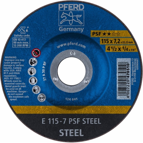 Grinding Disk 115Mm X 7mm - 62011634