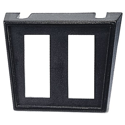 Swtch Panel Dual Rectangular Bl Pk 1