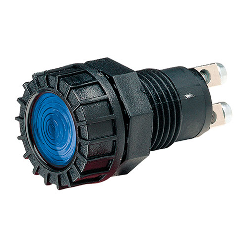 Pilot Light Incandescent Blue 12V Screw on Terminals
