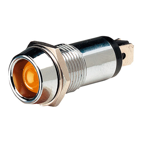 Narva Pilot Light LED Amber 12V Blade Terminals