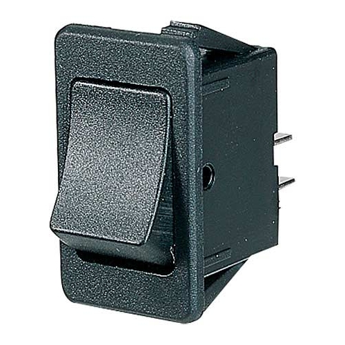 Narva Rocker Switch Off/On DPST (Contacts Rated 20A  12V) BL Pk 1 - 63010BL