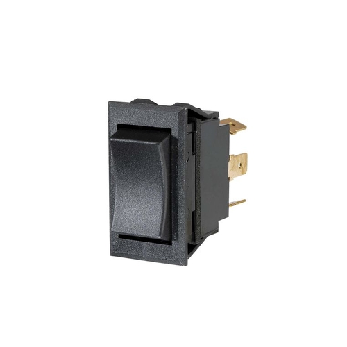 On/Off/On Heavy-Duty Rocker Switch BL Pk 1