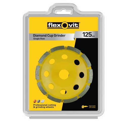 Flexovit 125mm Diamond Cup Grinder - 6310302