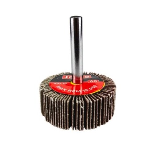 Josco 40mm 60 Grit Abrasive Flap Wheel