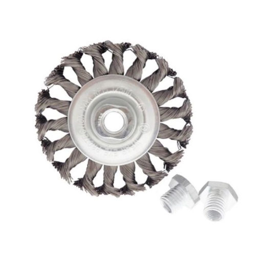 Josco 100mm Twistknot Wire Wheel Brush BTW100