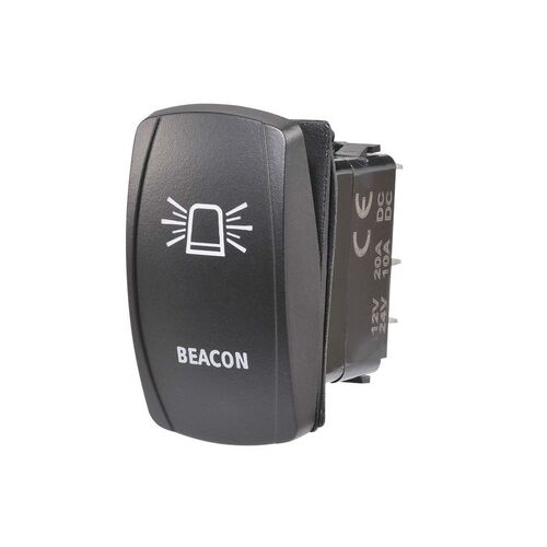 12/24V Beacon Rocker Switch