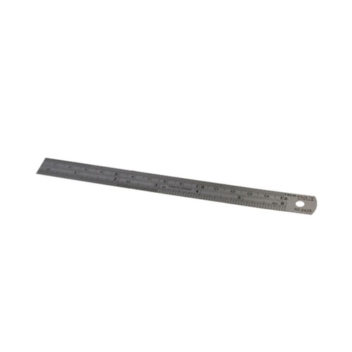 No.6425 - 150mm (6") Double Sided Stainless Steel Rule