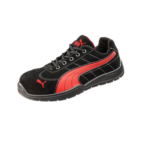 Boot Puma Safety Jogger Suede Blk/Red  41