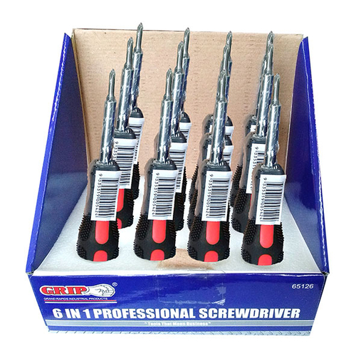 6 In 1 Professional Screwdriver Crv