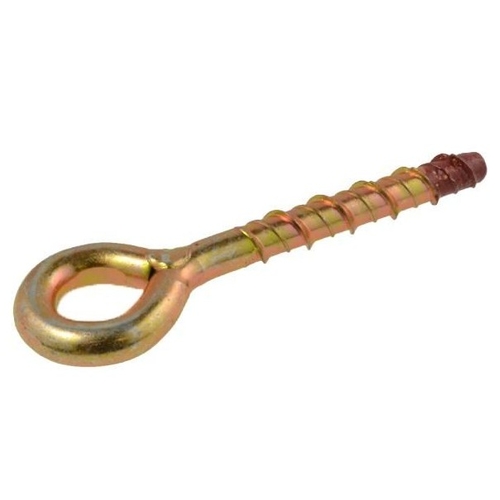 M12 x 75mm Zinc Yellow Eye Xbolt Screwbolt Anchors - 65SBE1275