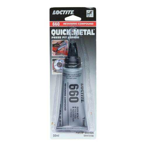 Loctite 660 Quick Metal High Strength Retaining Compound 50ml