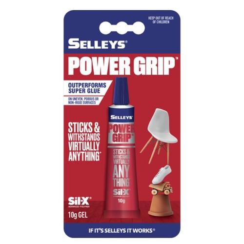 Selleys 10g Power Grip Super Strong All Purpose Glue Adhesive