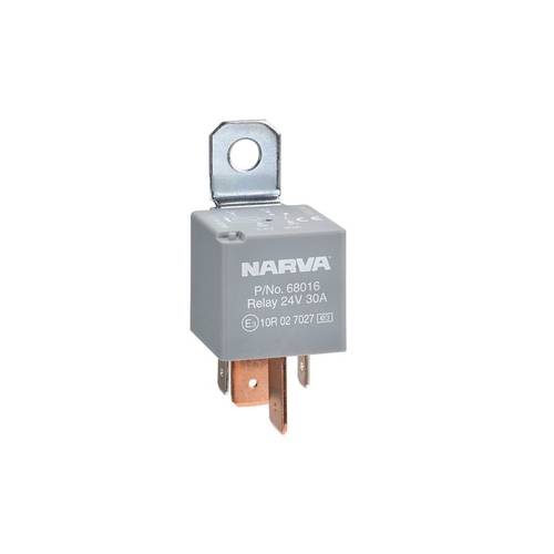 Narva 24V Relay 4 Pin 30A BL Pk 1