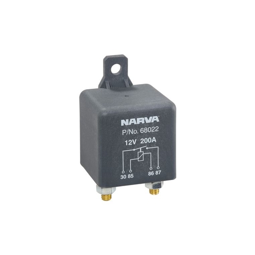 12V 200A Normally Open 4 Pin Heavy Duty Relay