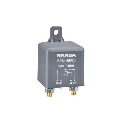 24V 100A Normally Open 4 Pin Heavy Duty Relay