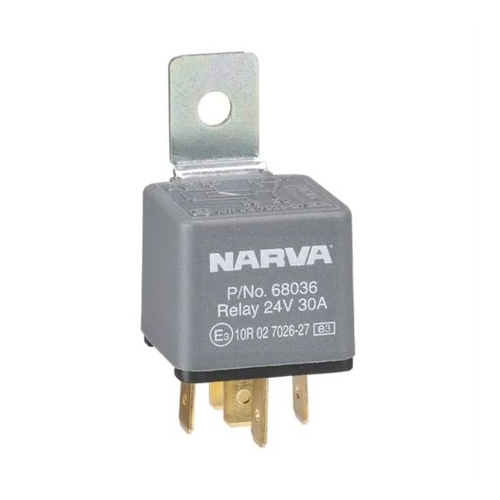 Narva Relay 24V 30A 5 Pin With Resistor - 68036