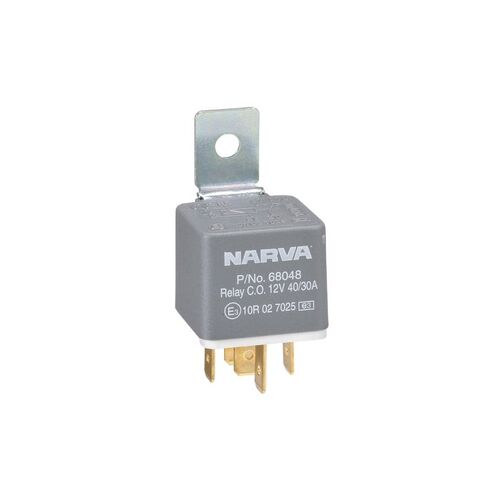 12V 40A/30A Change-Over 5 Pin Relay With Diode (Blister Pack Of 1)