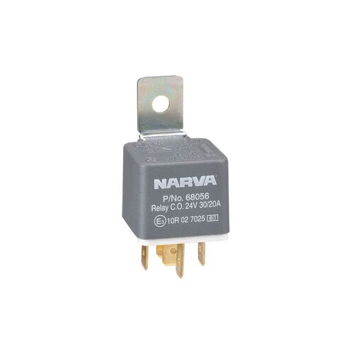 24V 30A/20A Change-Over 5 Pin Relay With Diode (Blister Pack Of 1)