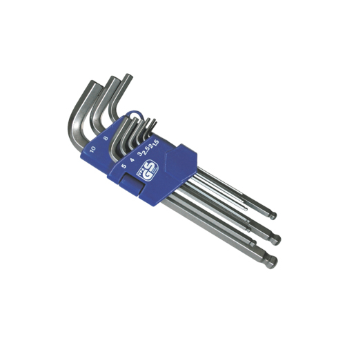 No.6809 - 9 Piece Metric Ball End Hex-Key Set