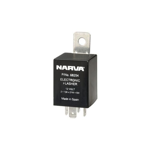 12 Volt 4 Pin Electronic Flasher BL Pk 1