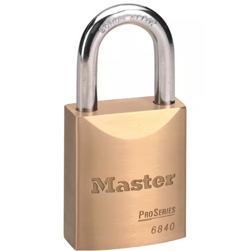 Pad Lock Pro Brass 44Mm 30Mm Shk W27C Keyed Alike - 6840KA12