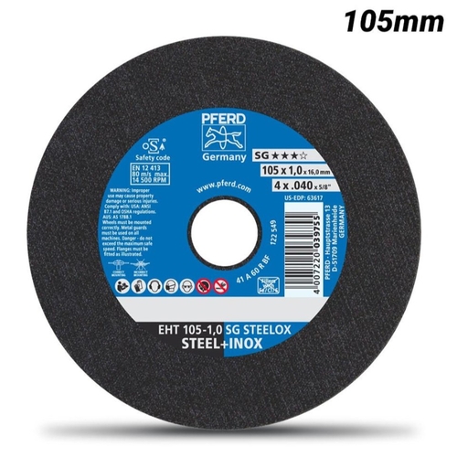 Cutting Disk 105Mm Diameter 1mm Thick - 69121043