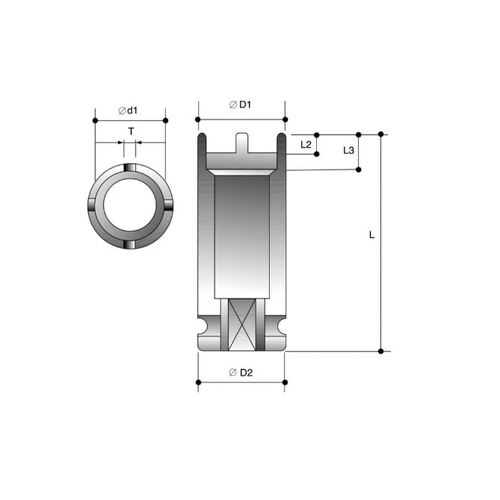 Km10 Axial Nut Socket