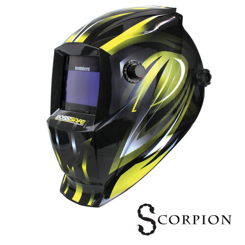 BossSafe Scorpion Trade Electronic Welding Helmet
