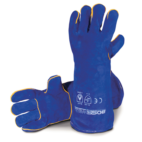 Blue Kevlar Welding Gloves