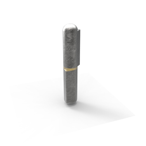 150Mm Weld-On Hinge Brass Pin / Brass Washer