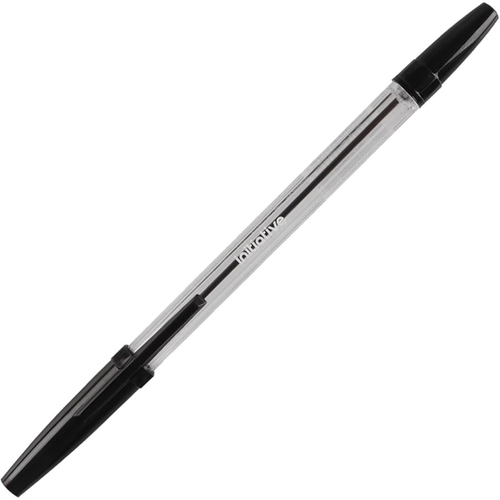 Initiative Ballpoint Pens Medium Black Box 12