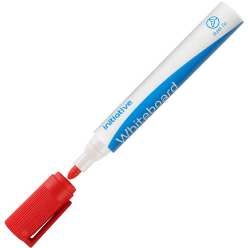 Whiteboard Marker Bullet Tip 2mm Red