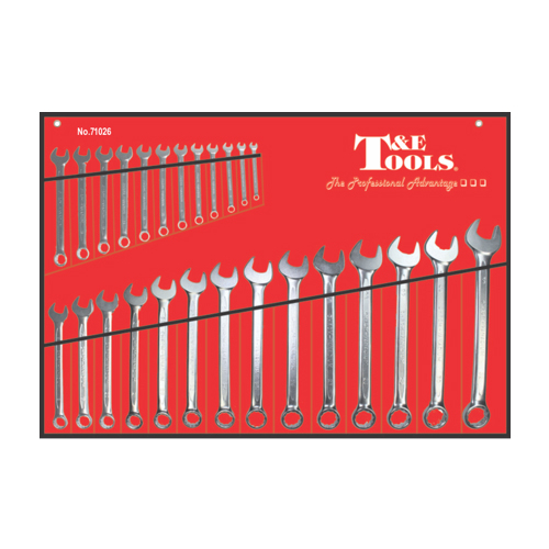 No.71026 - 26 Piece Euro Metric Combination Wrench Set