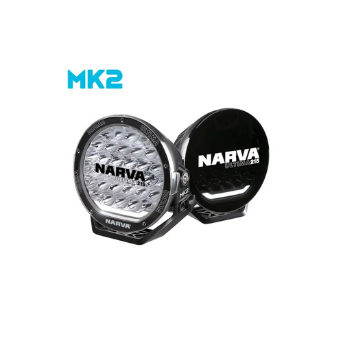 Narva Ultima 215 Mk2 Black Driving Light Kit Black