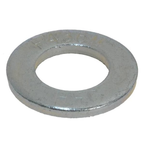 M24 (1") x 50mm Zinc Flat Washers High Tensile ASTM F436M - 71HT2450