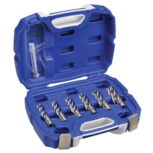 Bordo 7400-S1X50 - Annular Cutter Set - HSS 50mm 7 Piece - 7400-S1X50