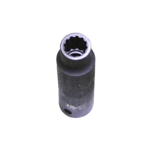 No.74316L - 1/2" x 1/2" Drive Deep 12 Point Impact Socket