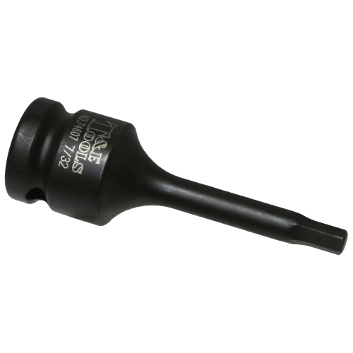 No.74607 - 7/32" SAE In-Hex Impact Socket 1/2" Drive x 78mm Length