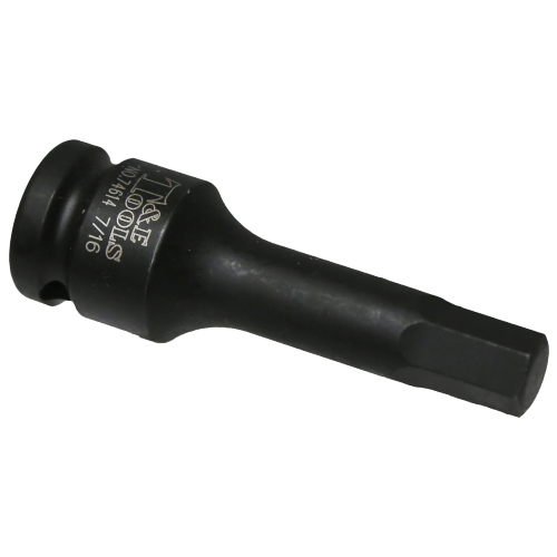 No.74614 - 7/16" SAE In-Hex Impact Socket 1/2" Drive x 78mm Length