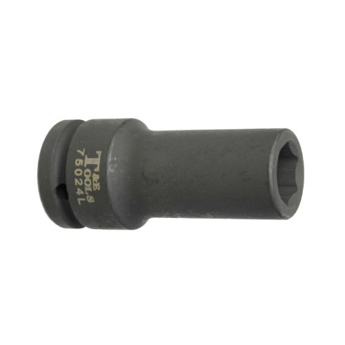 No.75024L - 3/4" x 3/4" Drive Deep 6 Point Impact Socket