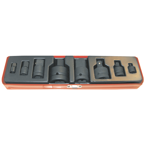 No.76345 - 8Pc. Impact Socket Adaptor Set 1/4" - 1"