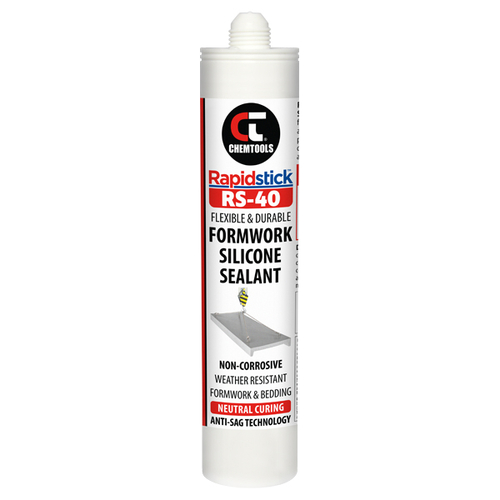 Rapidstick™ RS40 Formwork Silicone Sealant 300G - 8-RS40CL-300