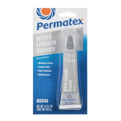 Permatex 80345 White Lithium Grease, 1.5 oz.