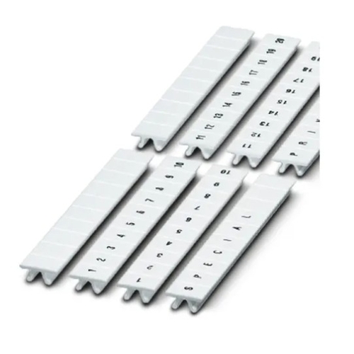 Phoenix Contact Polyamide Marker Strip for use with Terminal Block - 804-1585