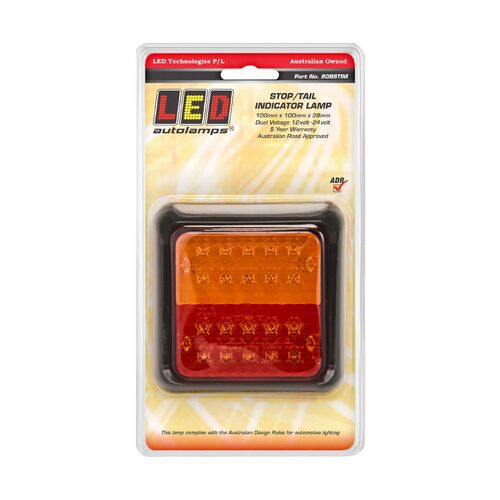 Led Stop/Tail/Indicator Lamp 12/24V pk 1