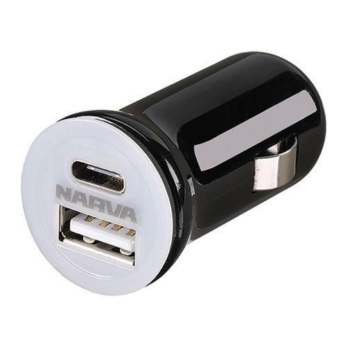 Narva Mini USB/Type-C Adaptor - 81056BL