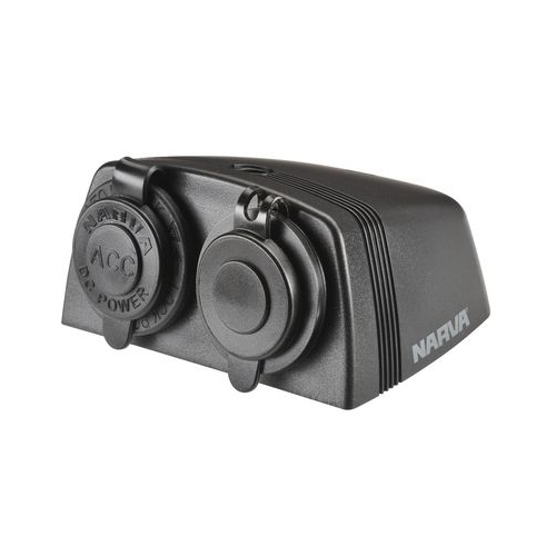 Twin Usb Socket Surface Mount - 81173BL